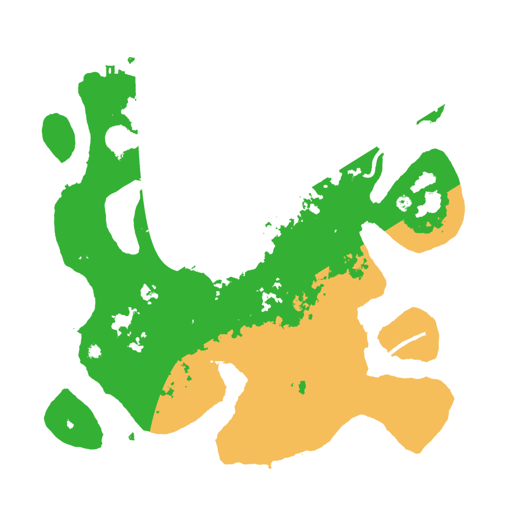 Biome Rust Map: Procedural Map, Size: 3500, Seed: 1888707025