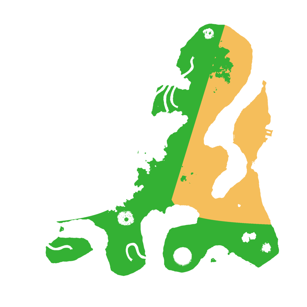 Biome Rust Map: Procedural Map, Size: 3000, Seed: 91906049