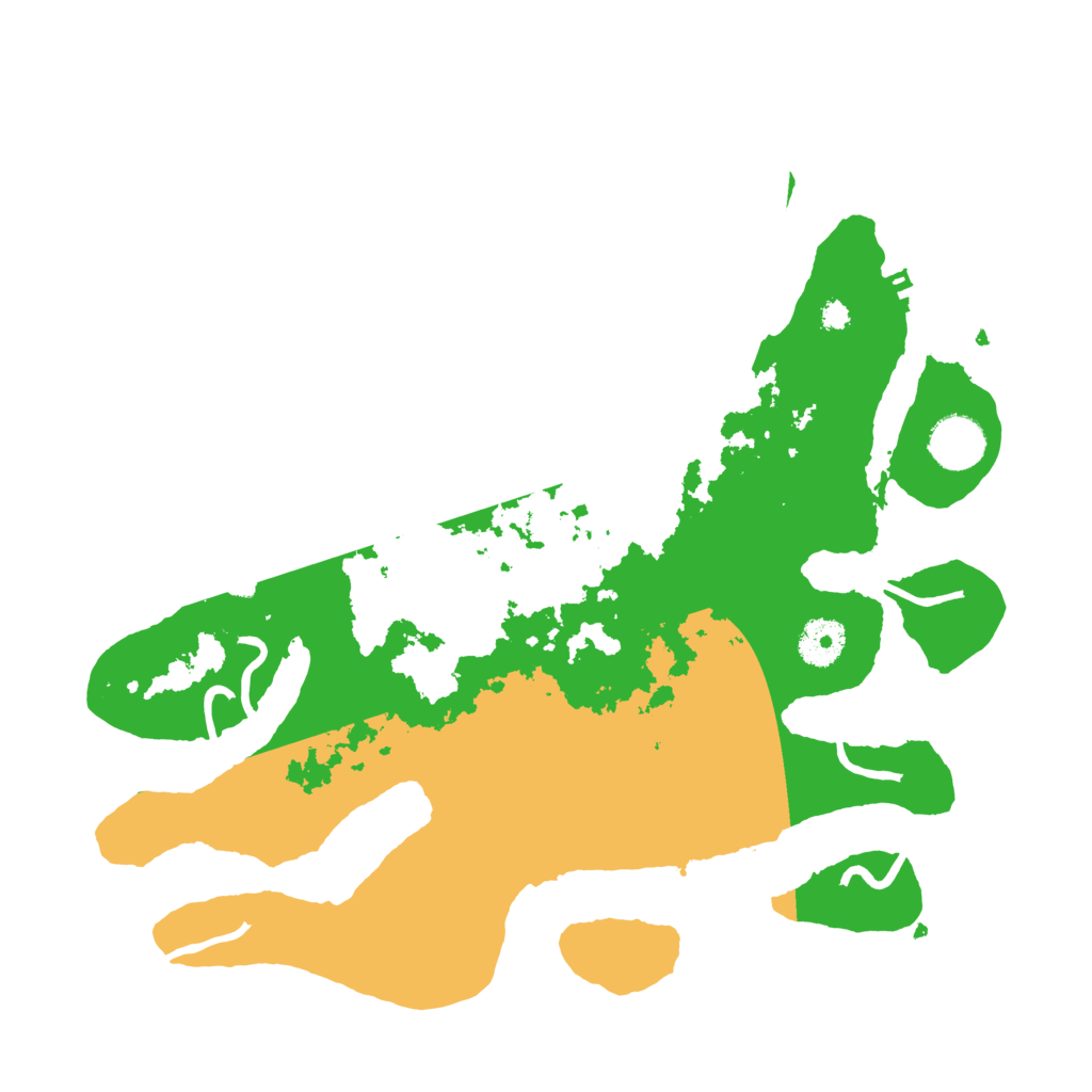 Biome Rust Map: Procedural Map, Size: 3500, Seed: 5281362