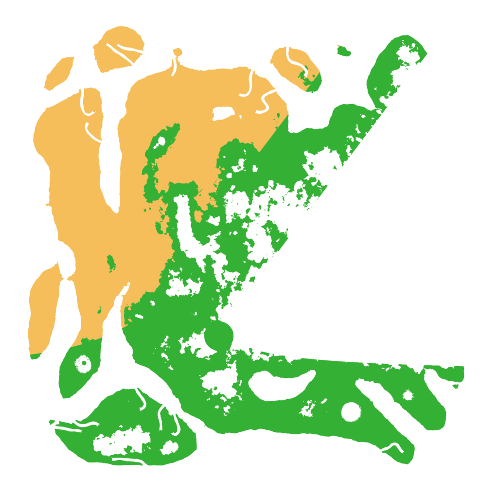 Biome Rust Map: Procedural Map, Size: 4500, Seed: 5221500