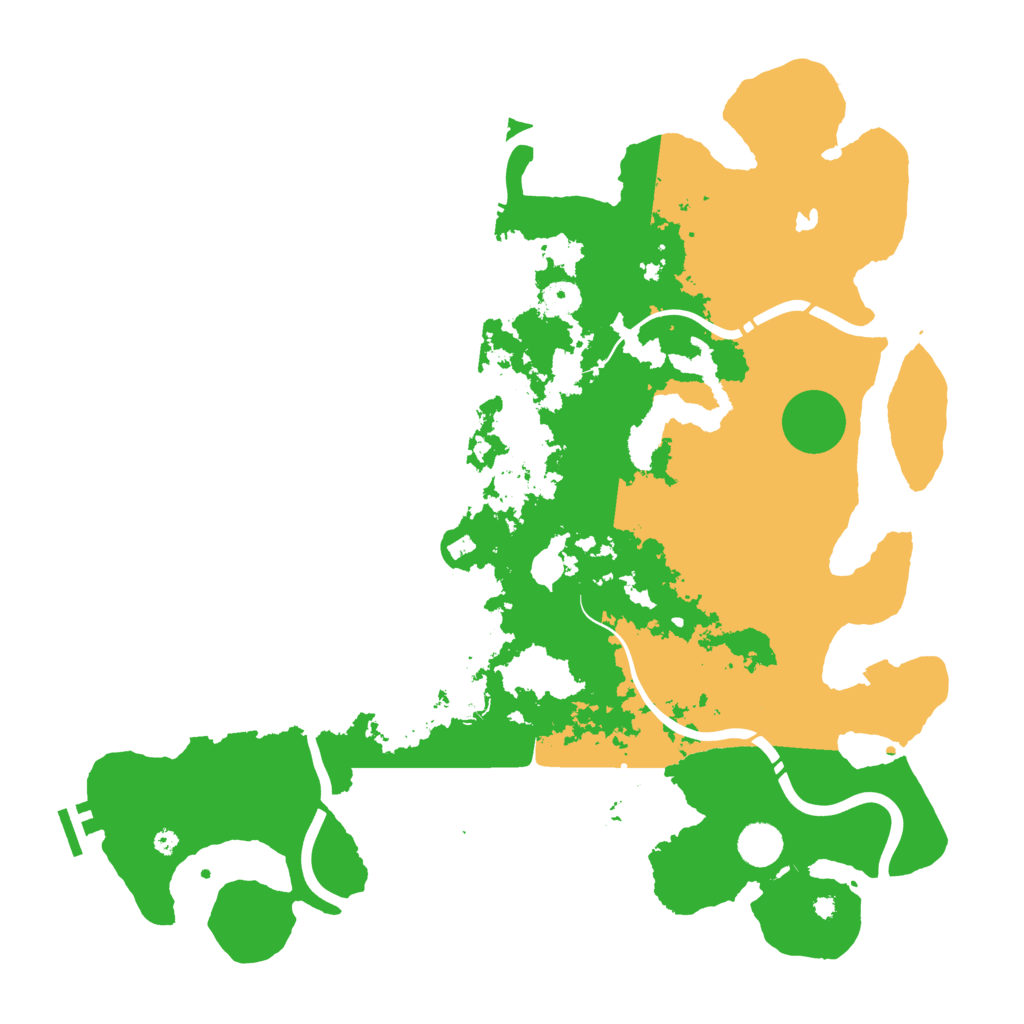 Biome Rust Map: Procedural Map, Size: 4250, Seed: 2917297