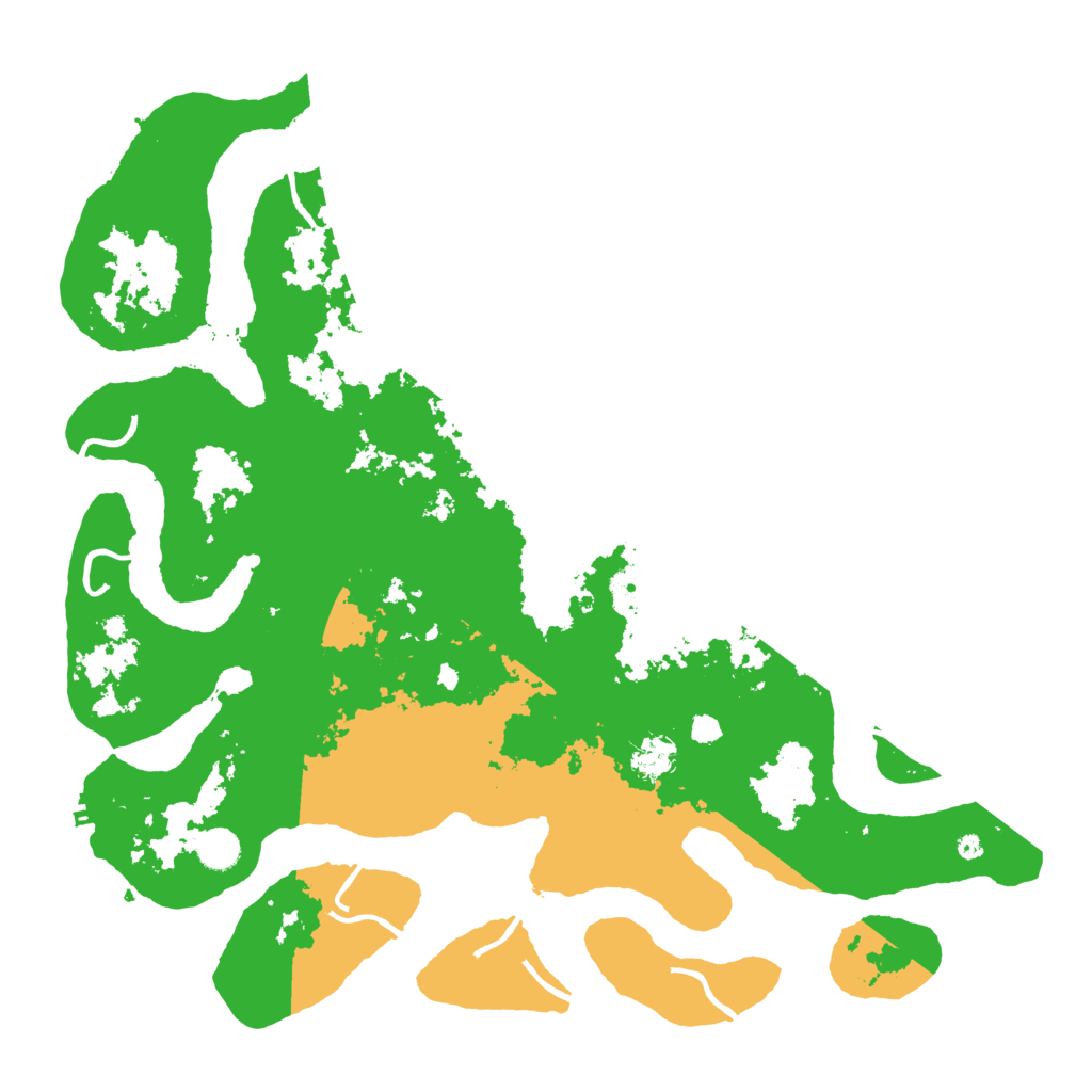 Biome Rust Map: Procedural Map, Size: 4500, Seed: 1856451