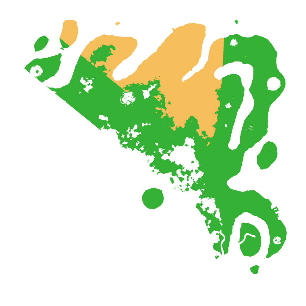 Biome Rust Map: Procedural Map, Size: 4000, Seed: 165066