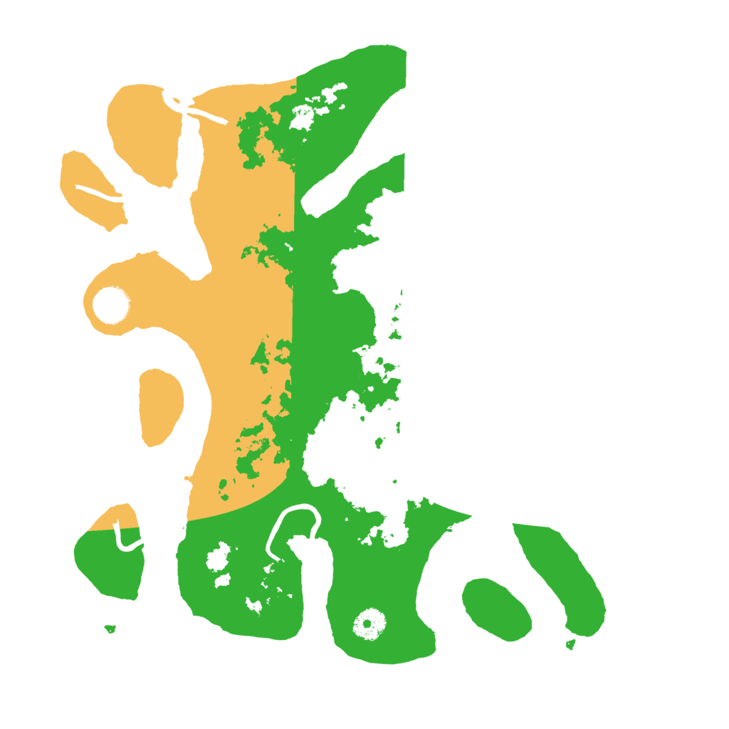 Biome Rust Map: Procedural Map, Size: 3500, Seed: 6375167