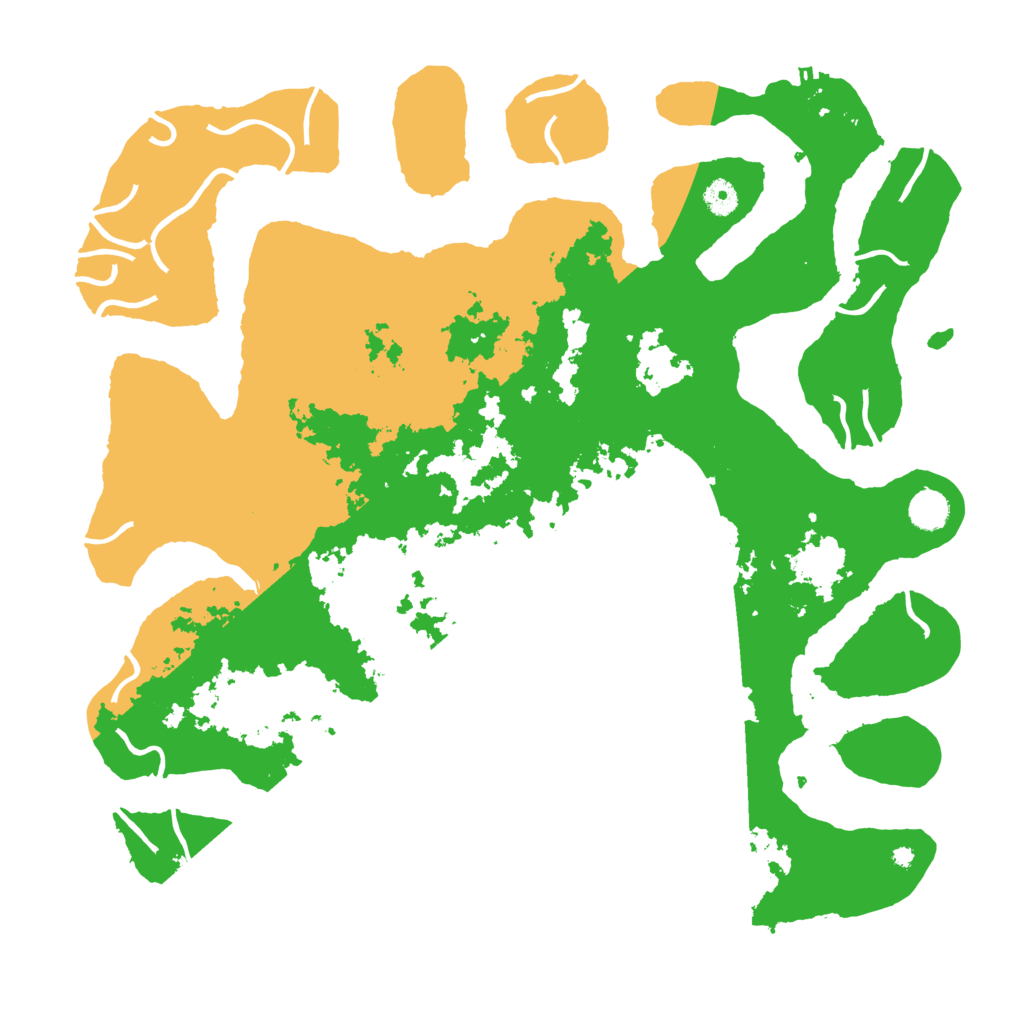 Biome Rust Map: Procedural Map, Size: 4500, Seed: 2247251