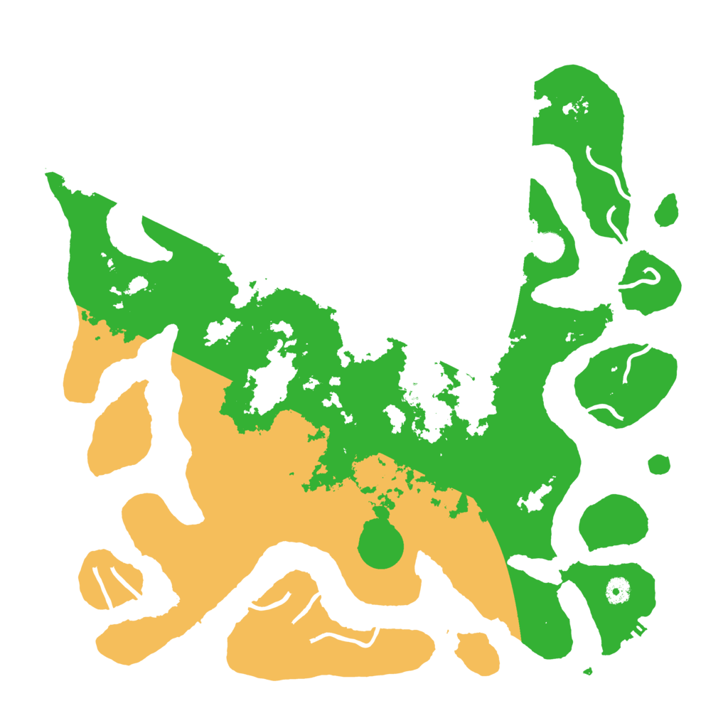 Biome Rust Map: Procedural Map, Size: 4250, Seed: 5240511