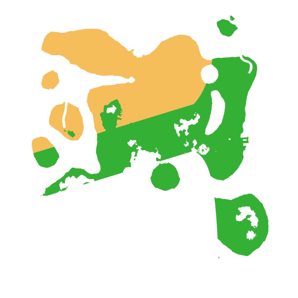 Biome Rust Map: Procedural Map, Size: 3000, Seed: 1887880558