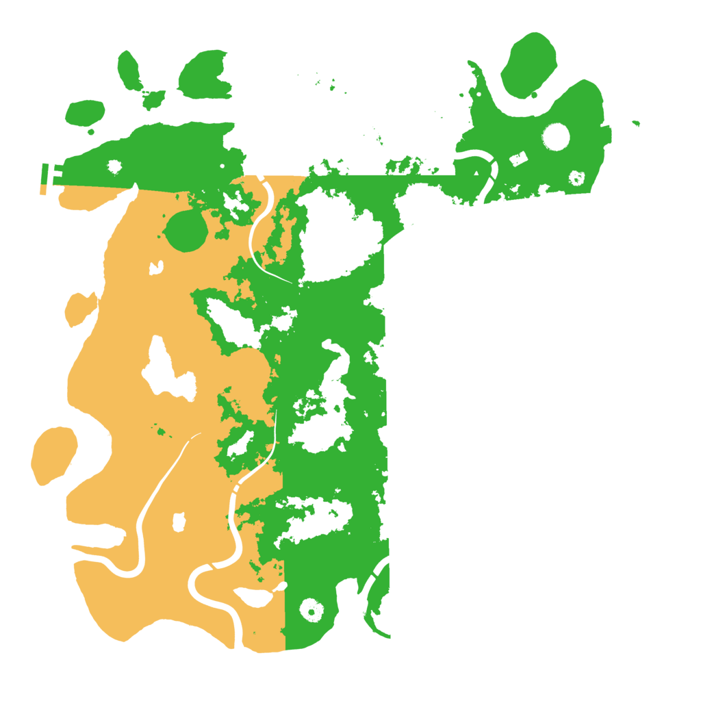 Biome Rust Map: Procedural Map, Size: 4500, Seed: 4639979