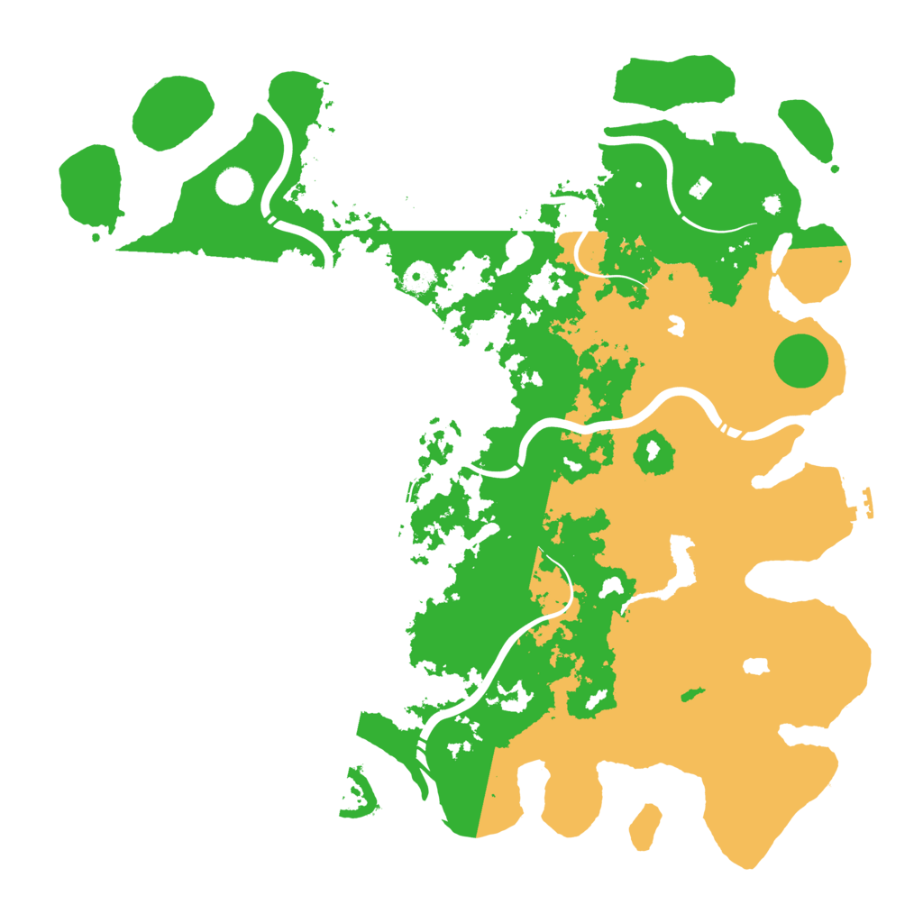 Biome Rust Map: Procedural Map, Size: 4500, Seed: 4775613