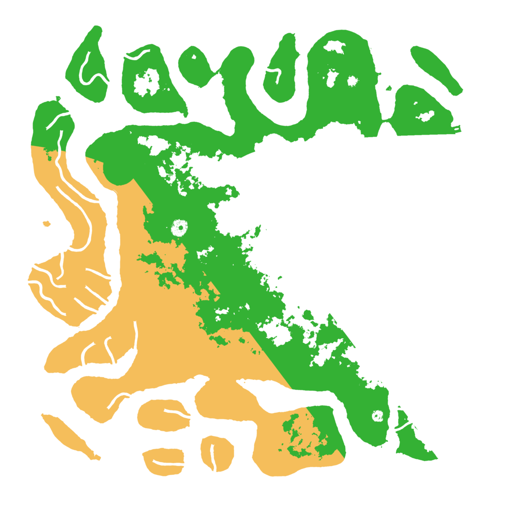 Biome Rust Map: Procedural Map, Size: 4500, Seed: 612849