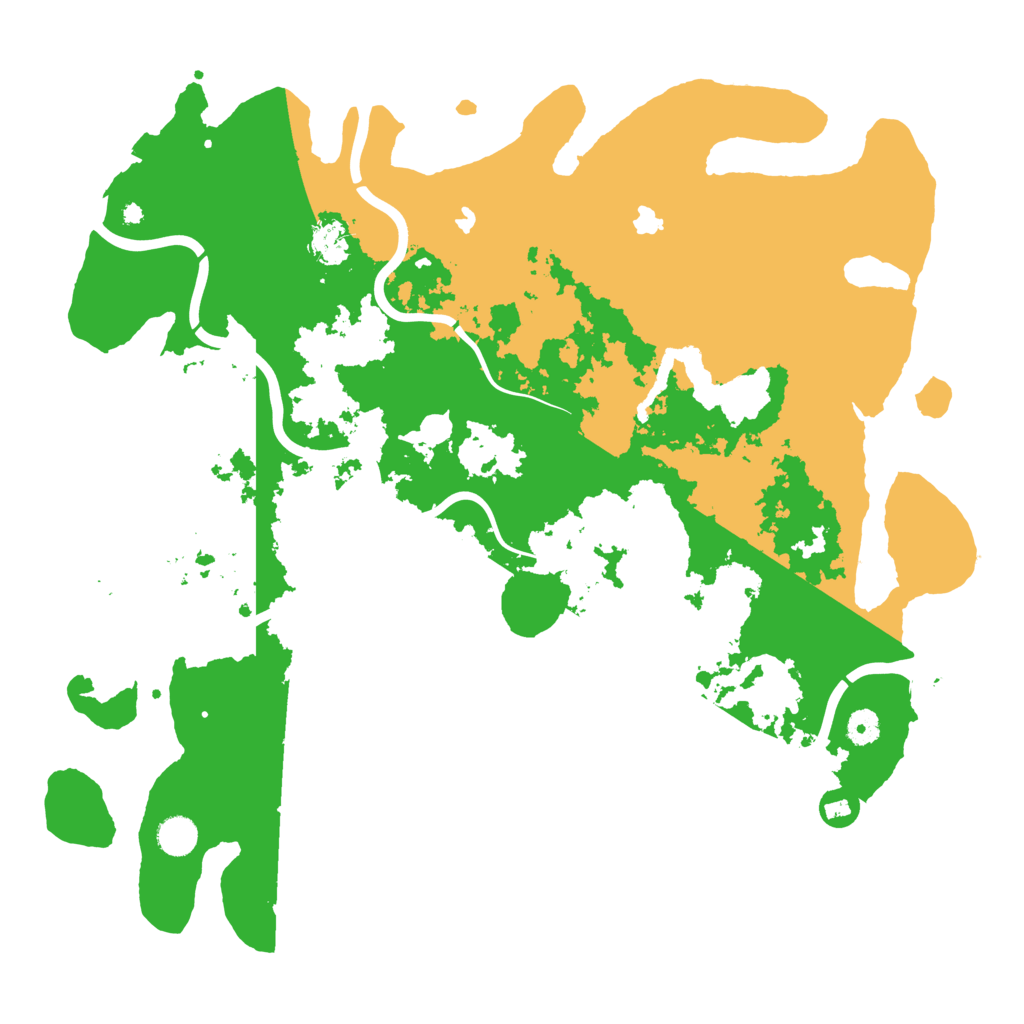 Biome Rust Map: Procedural Map, Size: 4500, Seed: 639817