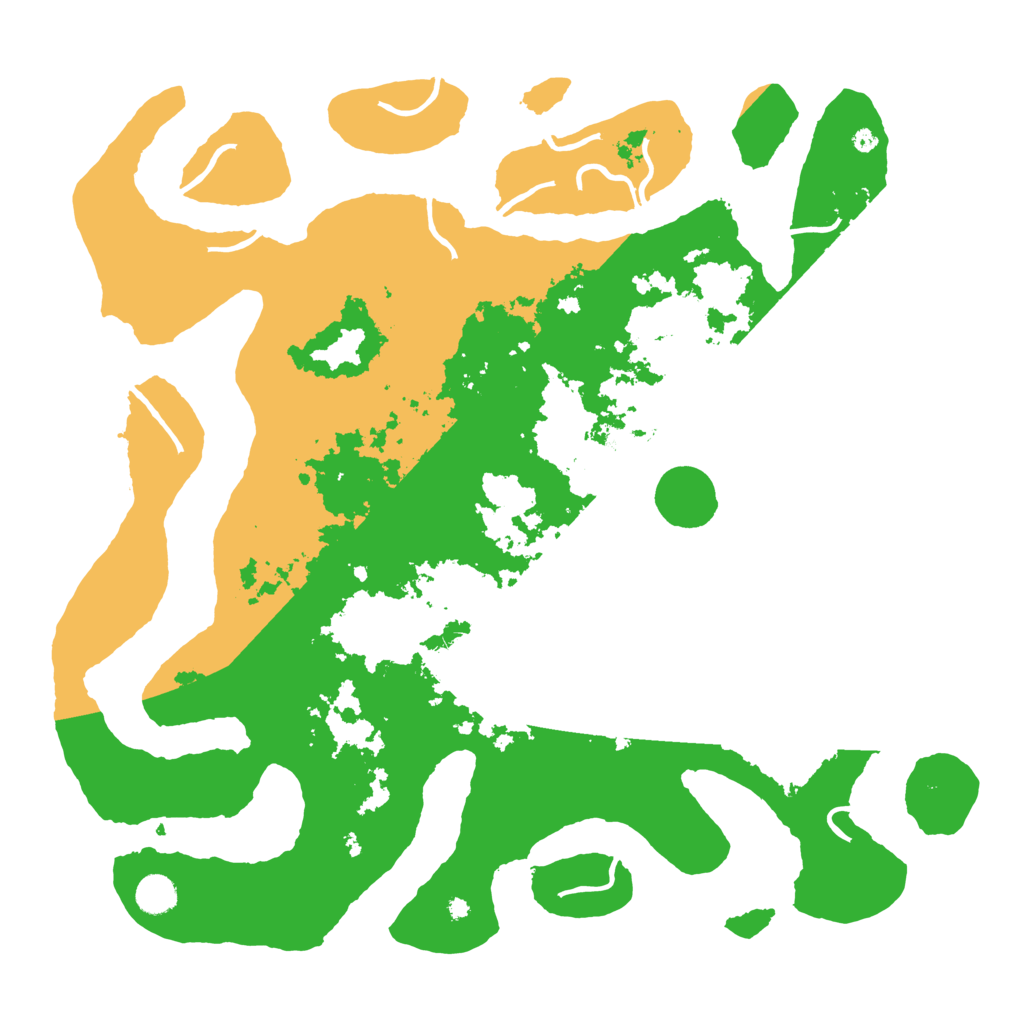 Biome Rust Map: Procedural Map, Size: 4500, Seed: 1288818