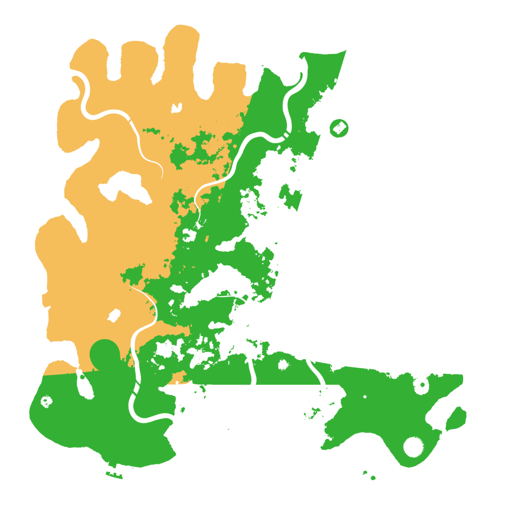 Biome Rust Map: Procedural Map, Size: 4500, Seed: 905751