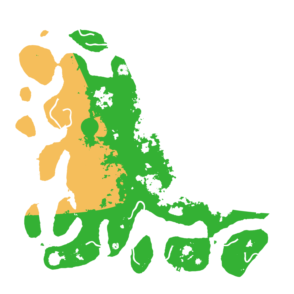 Biome Rust Map: Procedural Map, Size: 4500, Seed: 2525552