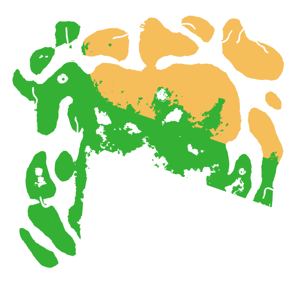 Biome Rust Map: Procedural Map, Size: 4500, Seed: 5230922