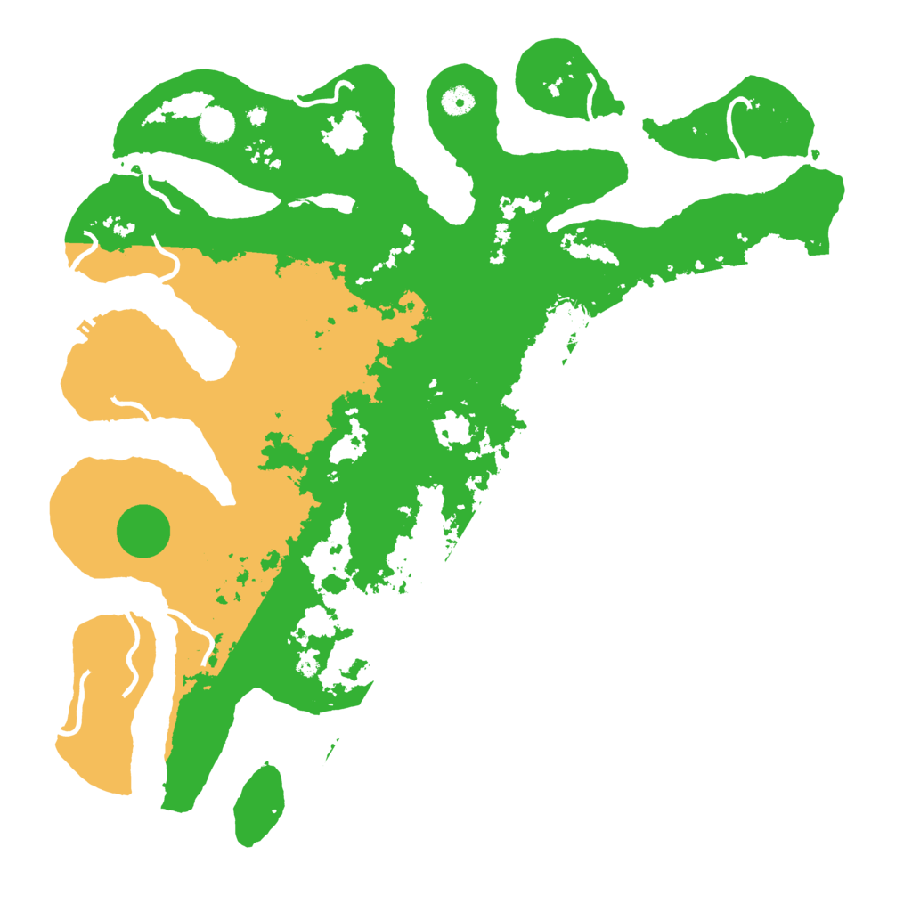 Biome Rust Map: Procedural Map, Size: 4500, Seed: 5435595