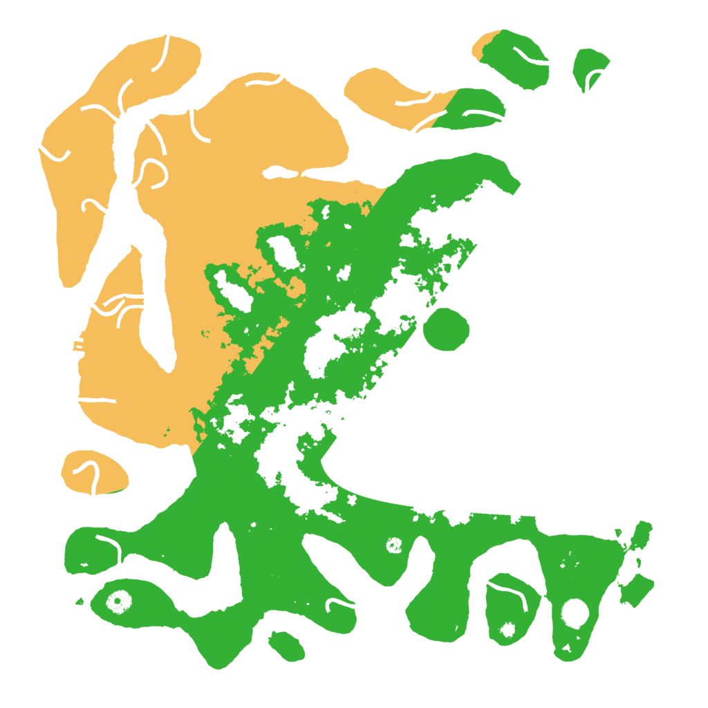 Biome Rust Map: Procedural Map, Size: 4500, Seed: 4513998