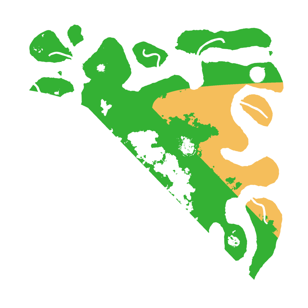 Biome Rust Map: Procedural Map, Size: 3500, Seed: 6103210