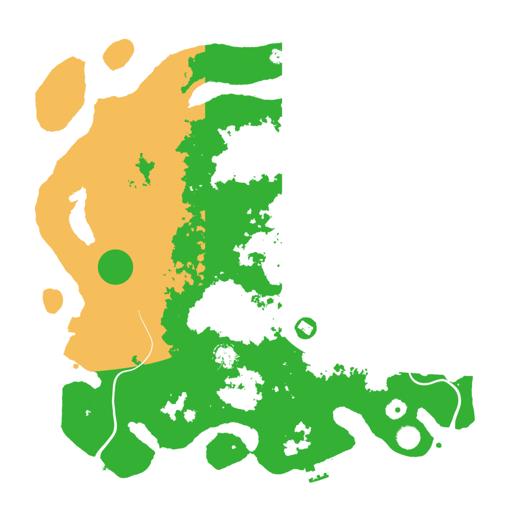 Biome Rust Map: Procedural Map, Size: 3850, Seed: 1637927679