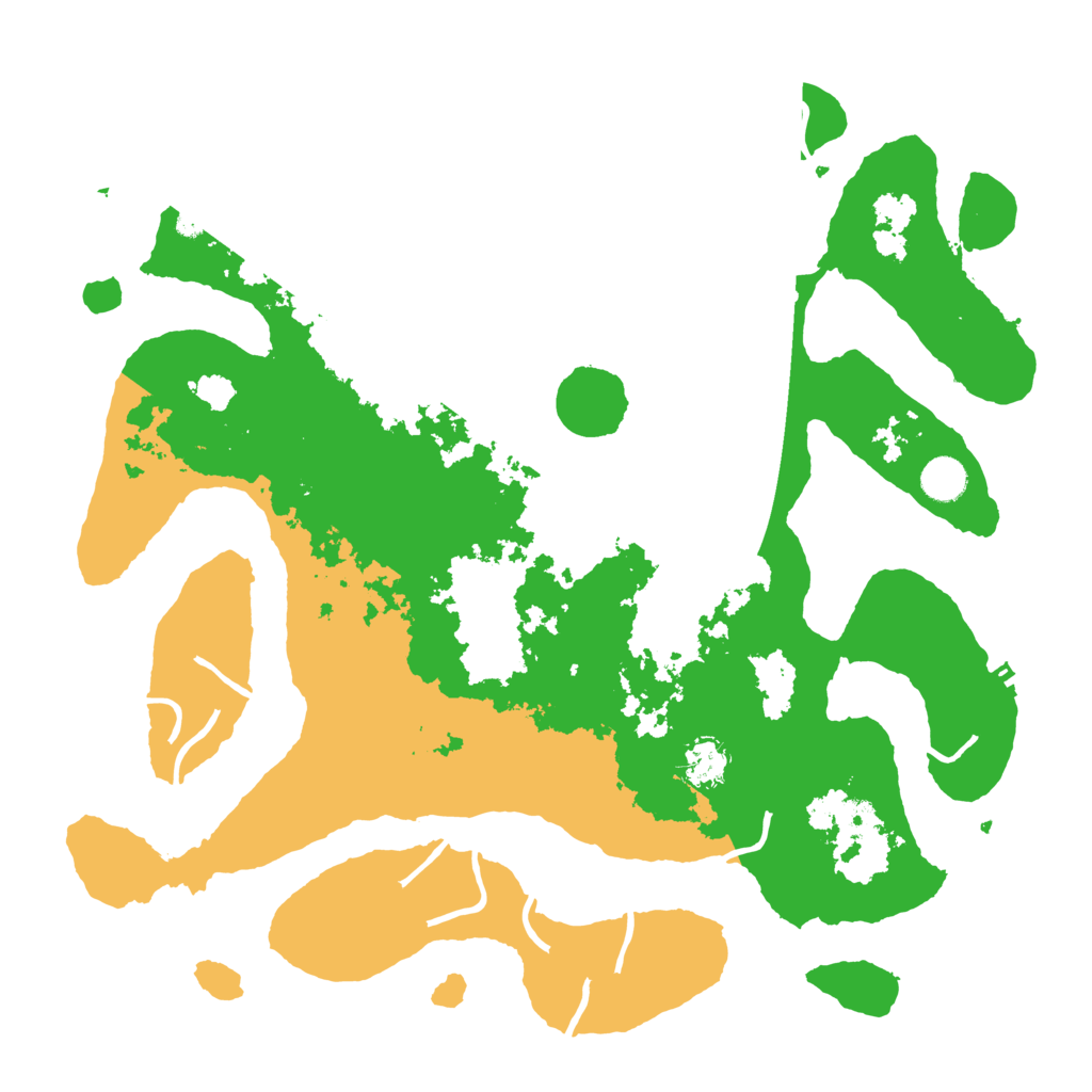 Biome Rust Map: Procedural Map, Size: 4250, Seed: 90791514