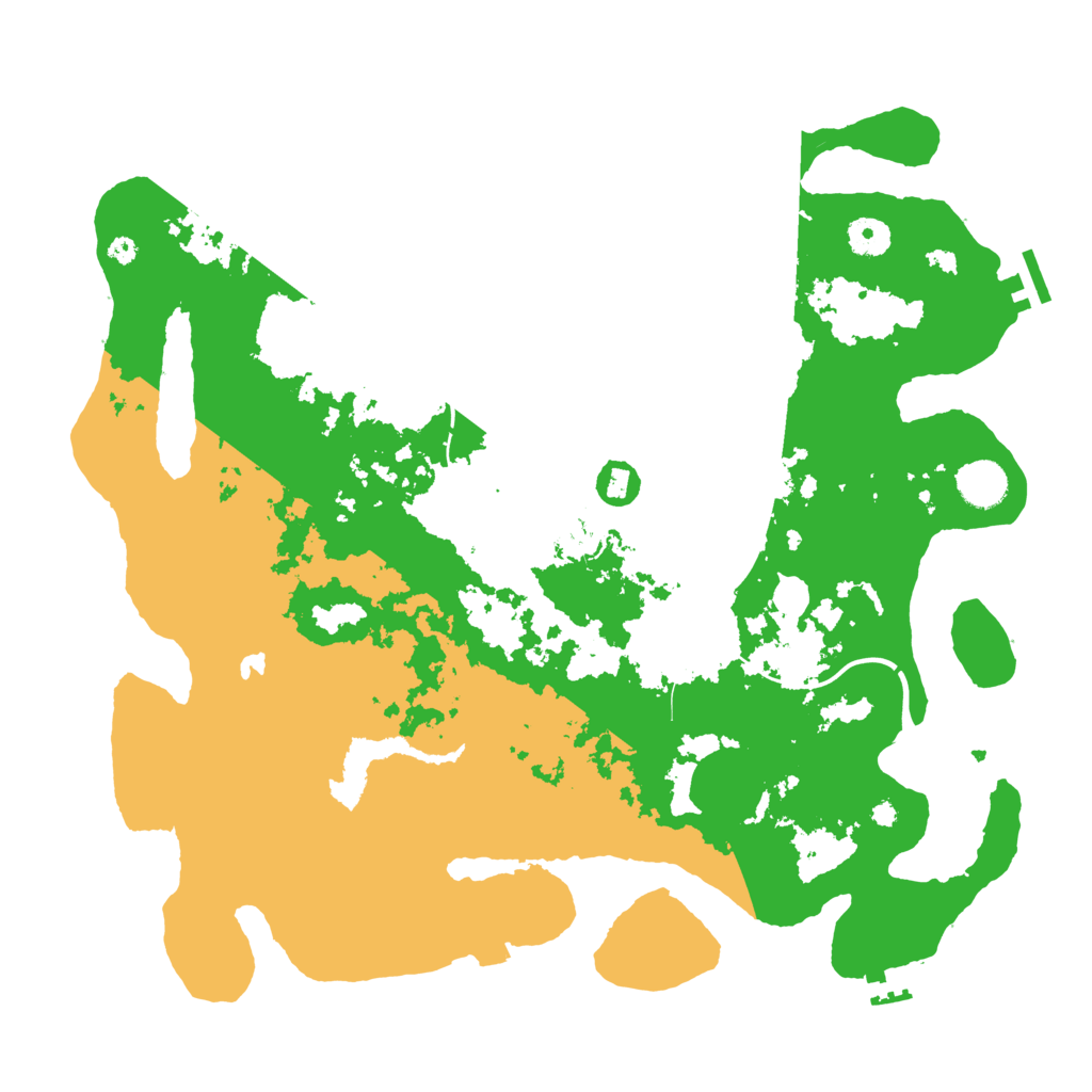 Biome Rust Map: Procedural Map, Size: 4000, Seed: 29824473