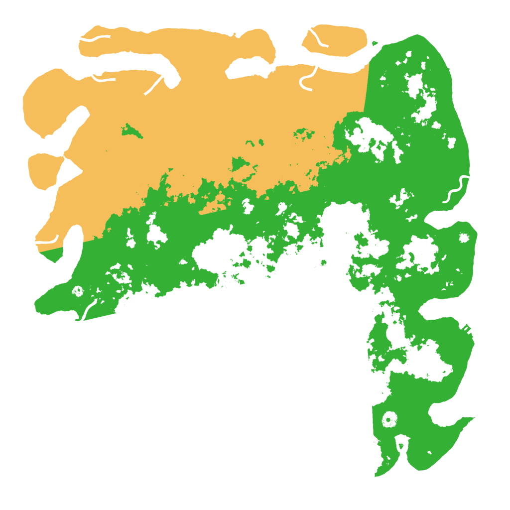 Biome Rust Map: Procedural Map, Size: 4800, Seed: 21214
