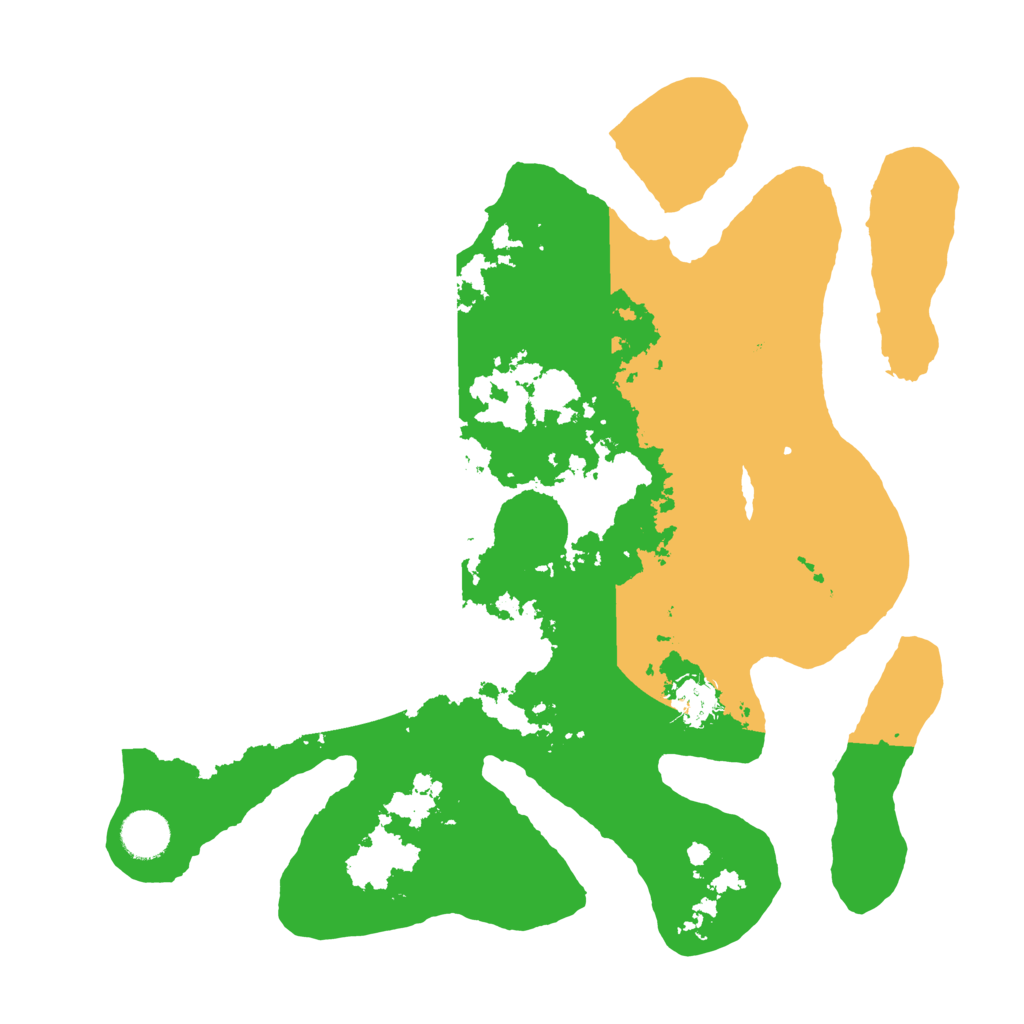 Biome Rust Map: Barren, Size: 3700, Seed: 950158676