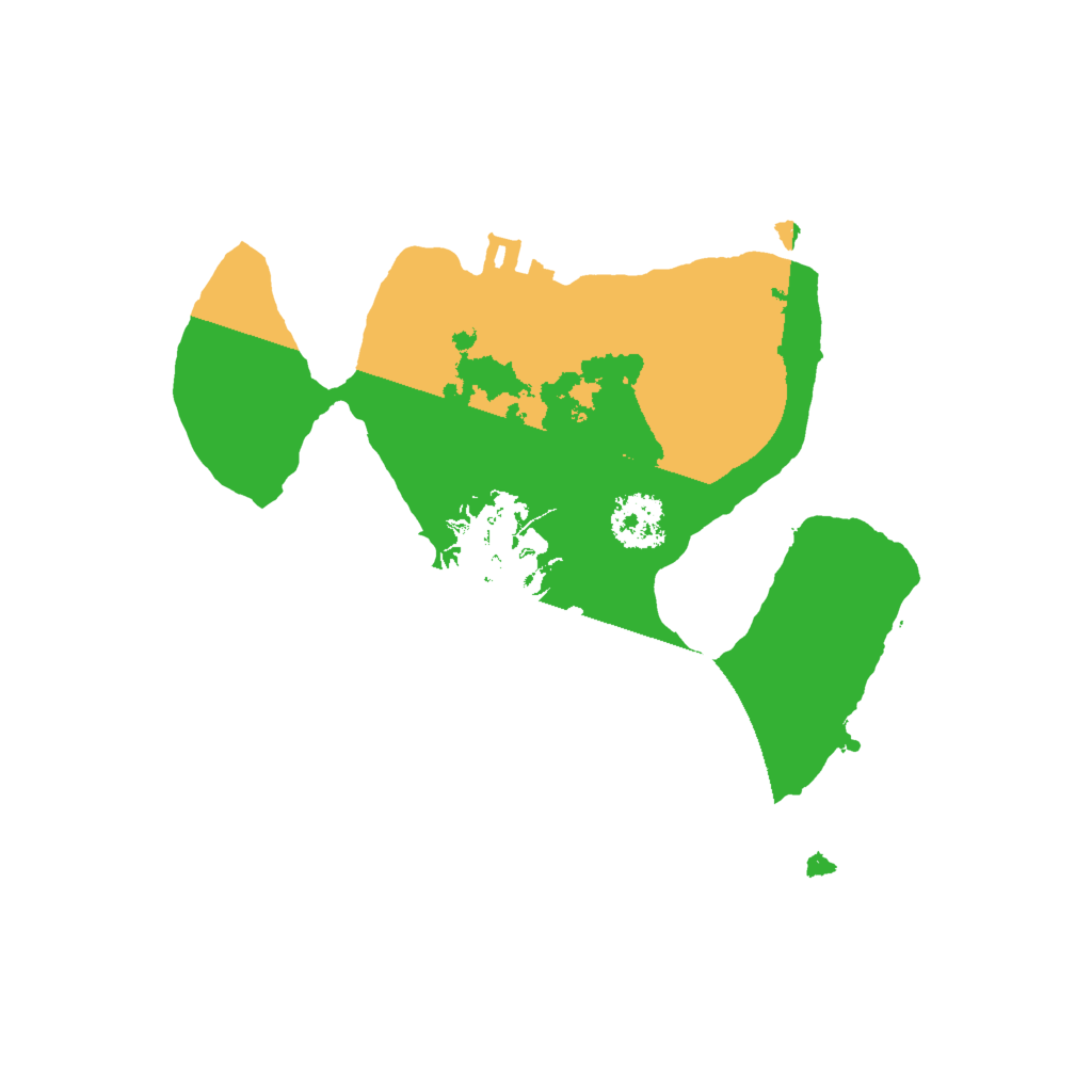 Biome Rust Map: Procedural Map, Size: 2000, Seed: 1016567022