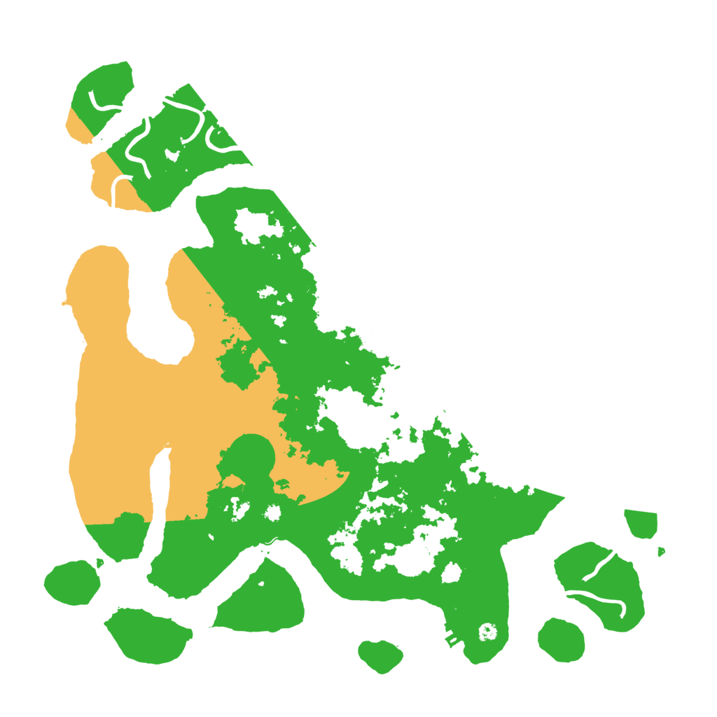 Biome Rust Map: Procedural Map, Size: 4000, Seed: 130747