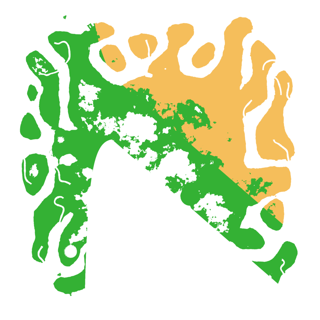 Biome Rust Map: Procedural Map, Size: 4500, Seed: 3665704