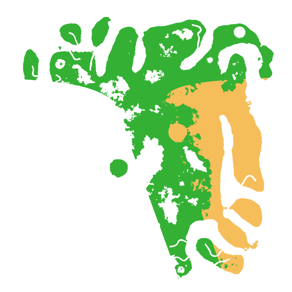 Biome Rust Map: Procedural Map, Size: 4500, Seed: 159123648