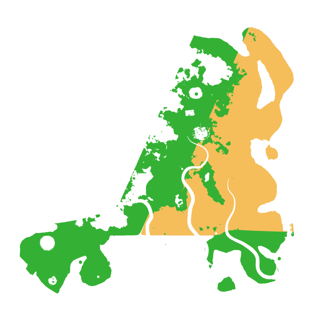 Biome Rust Map: Procedural Map, Size: 3750, Seed: 1931229809