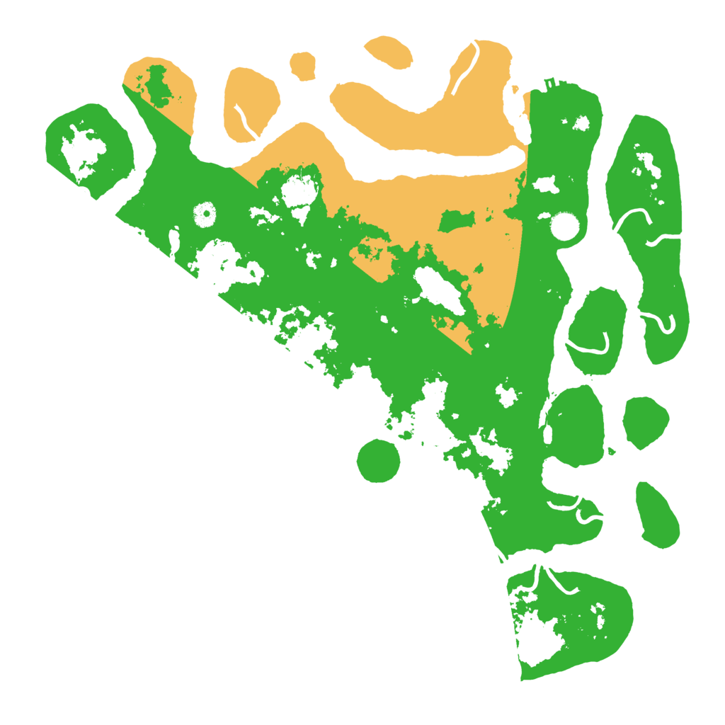 Biome Rust Map: Procedural Map, Size: 4500, Seed: 3180133