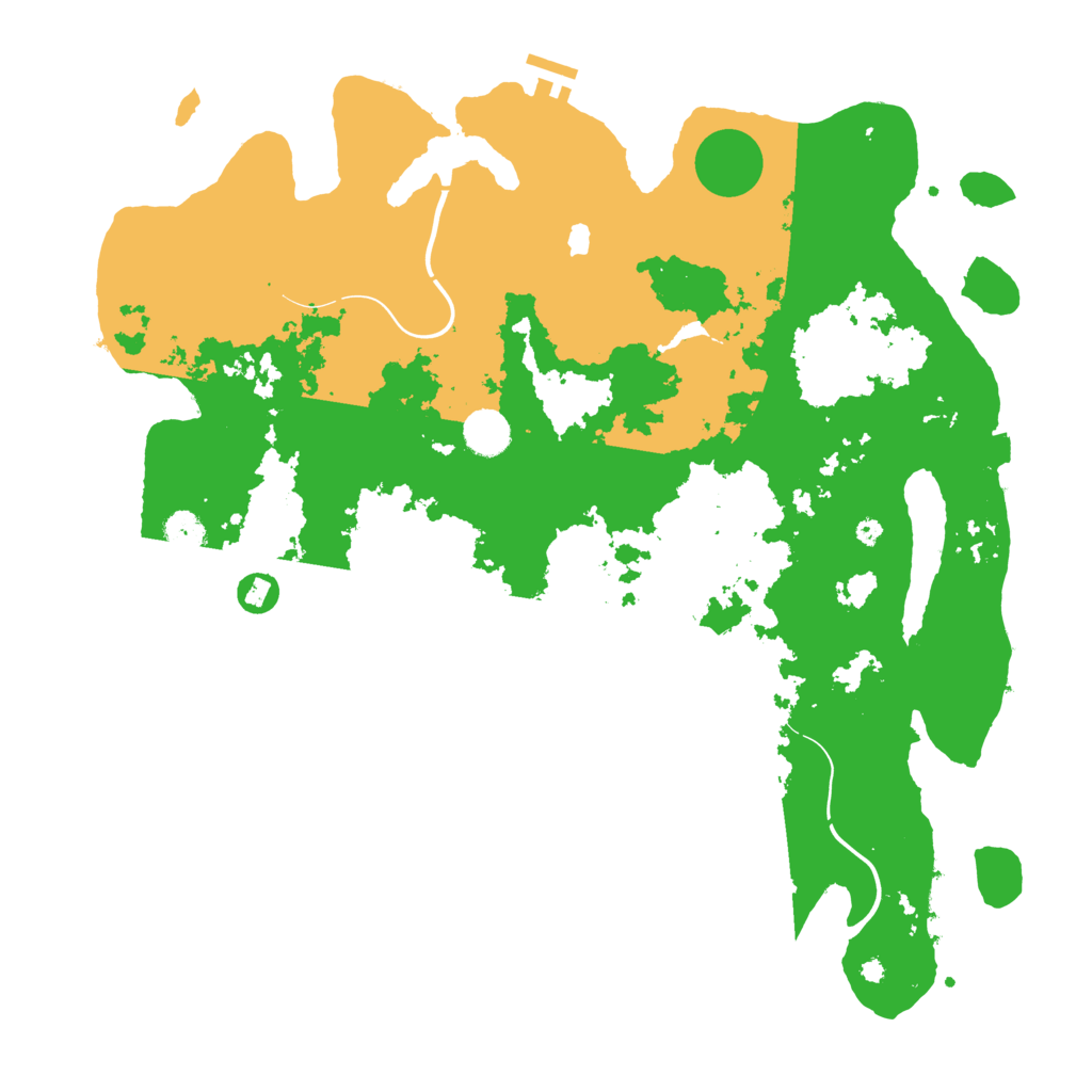 Biome Rust Map: Procedural Map, Size: 4250, Seed: 2503