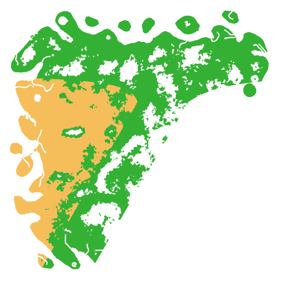 Biome Rust Map: Procedural Map, Size: 6000, Seed: 924899645