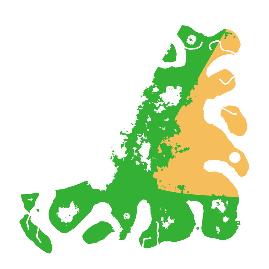 Biome Rust Map: Procedural Map, Size: 4250, Seed: 2580303