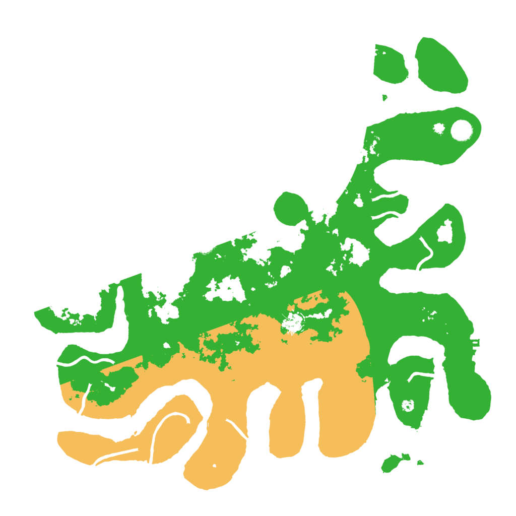 Biome Rust Map: Procedural Map, Size: 4250, Seed: 2429615