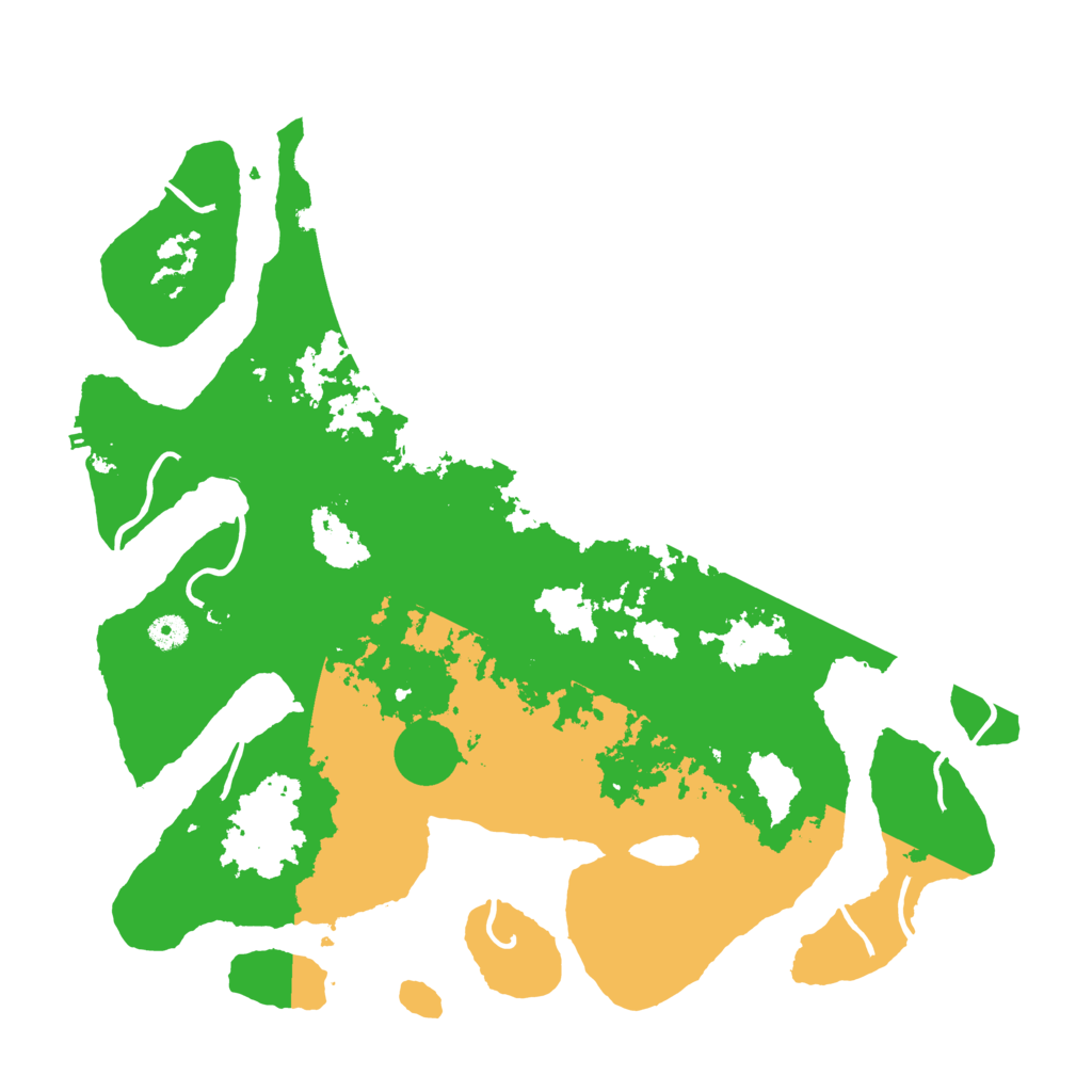 Biome Rust Map: Procedural Map, Size: 4500, Seed: 4322204