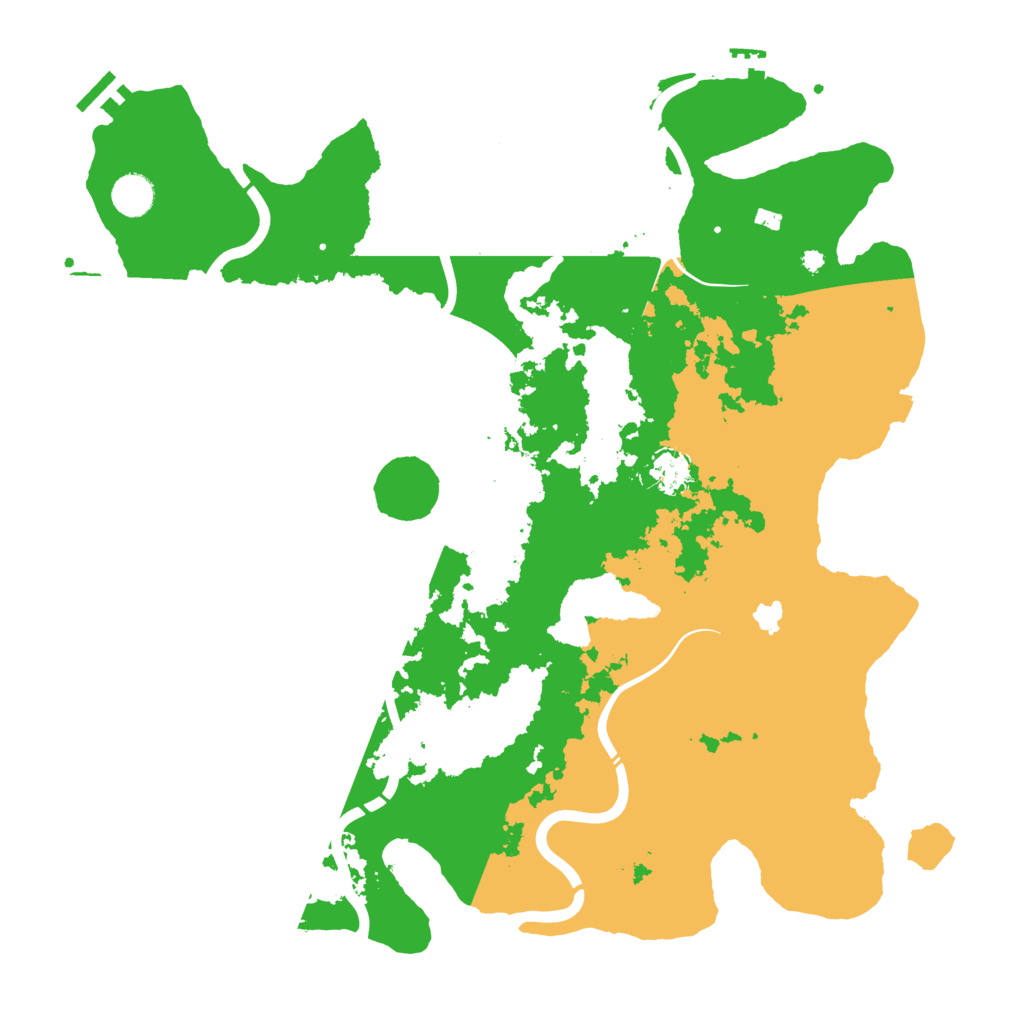 Biome Rust Map: Procedural Map, Size: 4250, Seed: 1951428