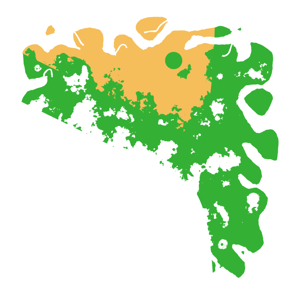 Biome Rust Map: Procedural Map, Size: 4500, Seed: 5235217