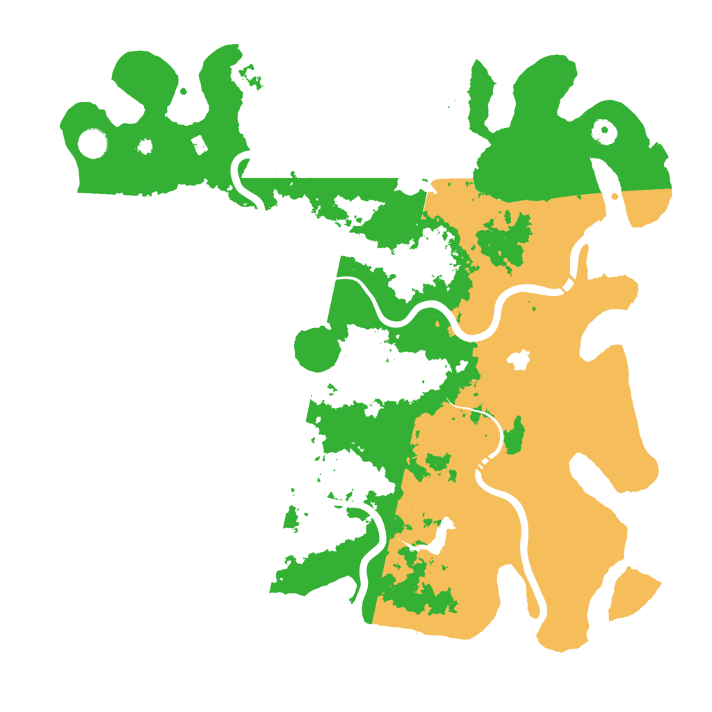 Biome Rust Map: Procedural Map, Size: 4250, Seed: 1806490