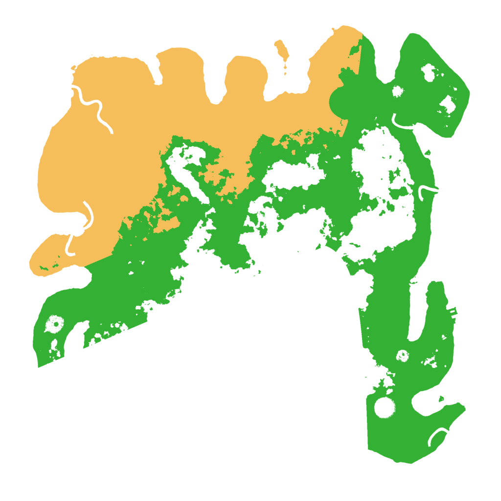 Biome Rust Map: Procedural Map, Size: 4250, Seed: 2914998