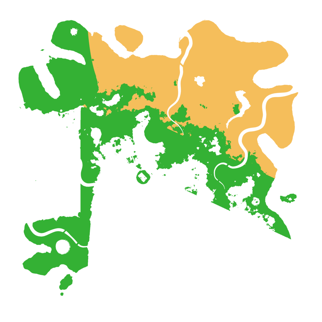 Biome Rust Map: Procedural Map, Size: 4000, Seed: 760678