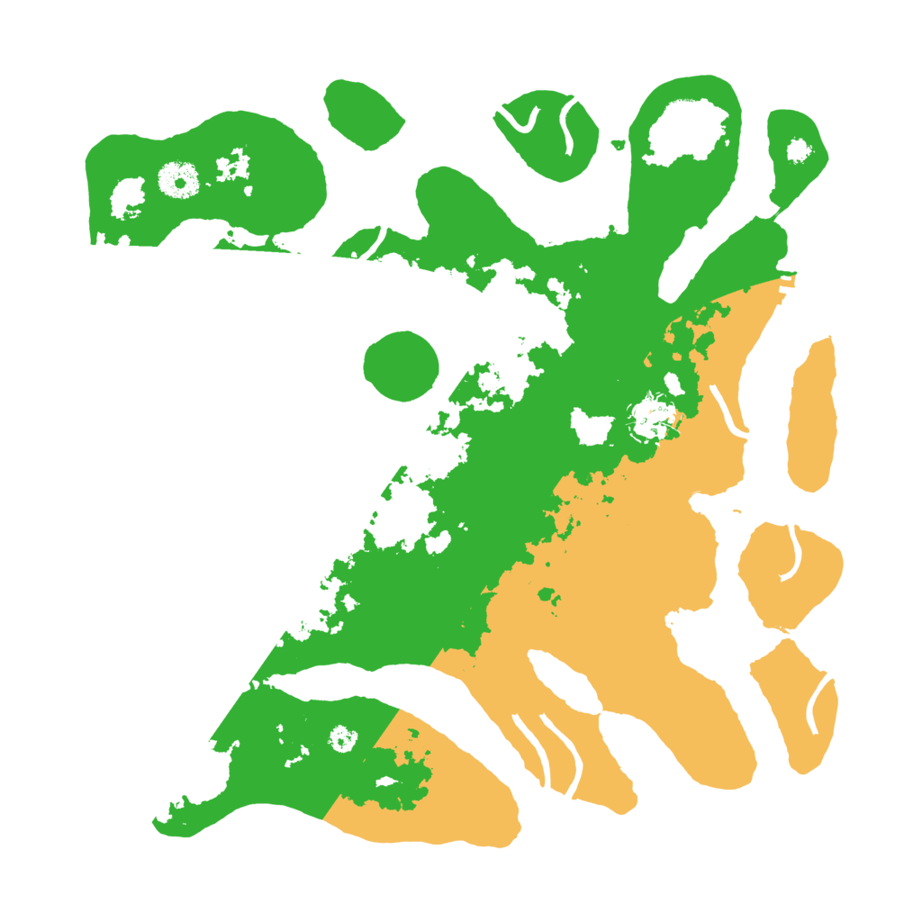 Biome Rust Map: Procedural Map, Size: 3500, Seed: 3262150