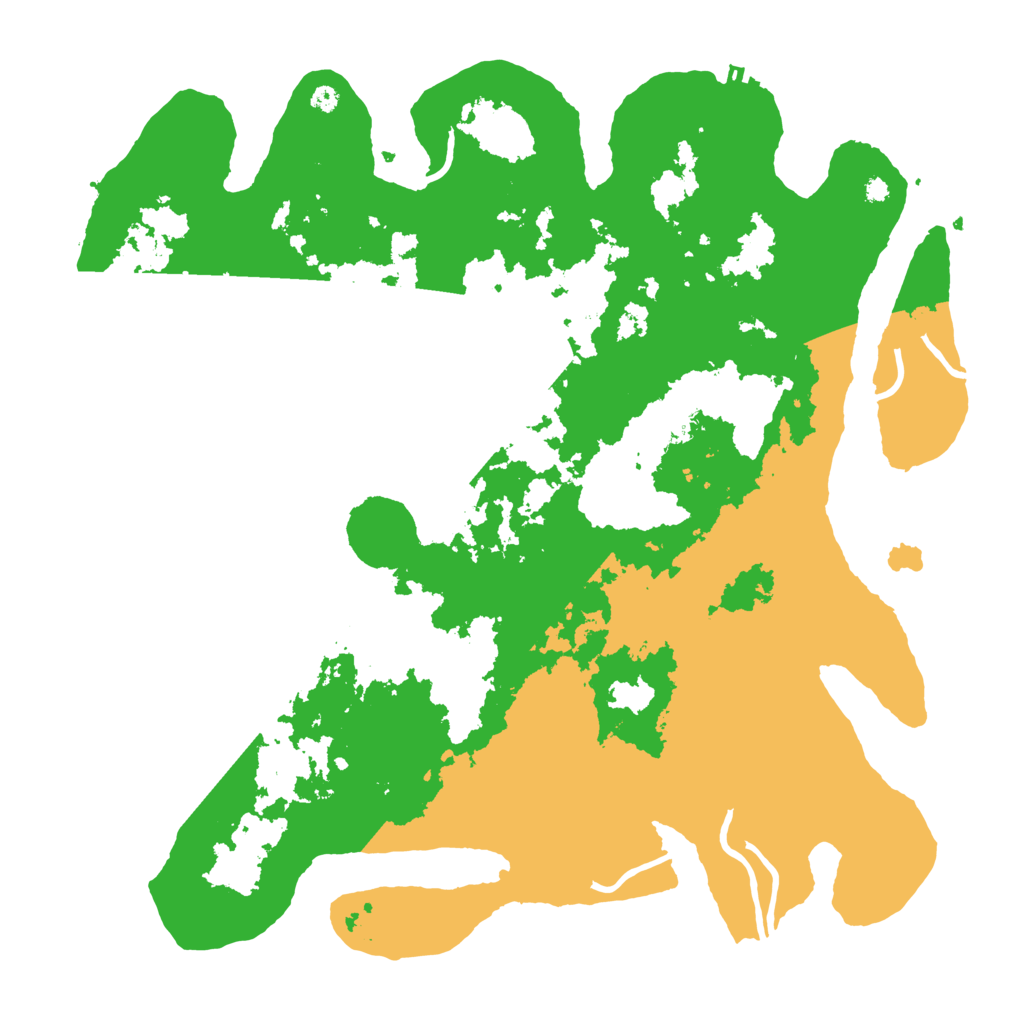 Biome Rust Map: Procedural Map, Size: 4000, Seed: 61