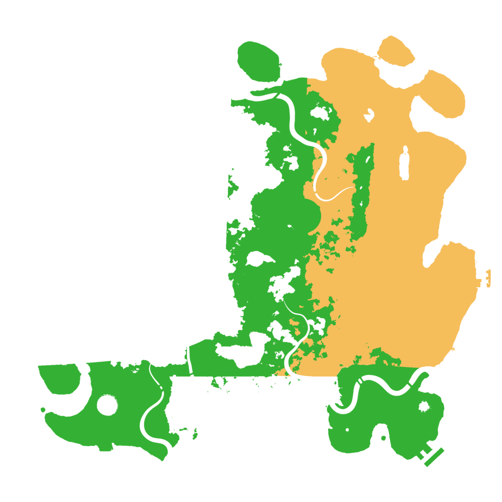 Biome Rust Map: Procedural Map, Size: 4250, Seed: 1069551142