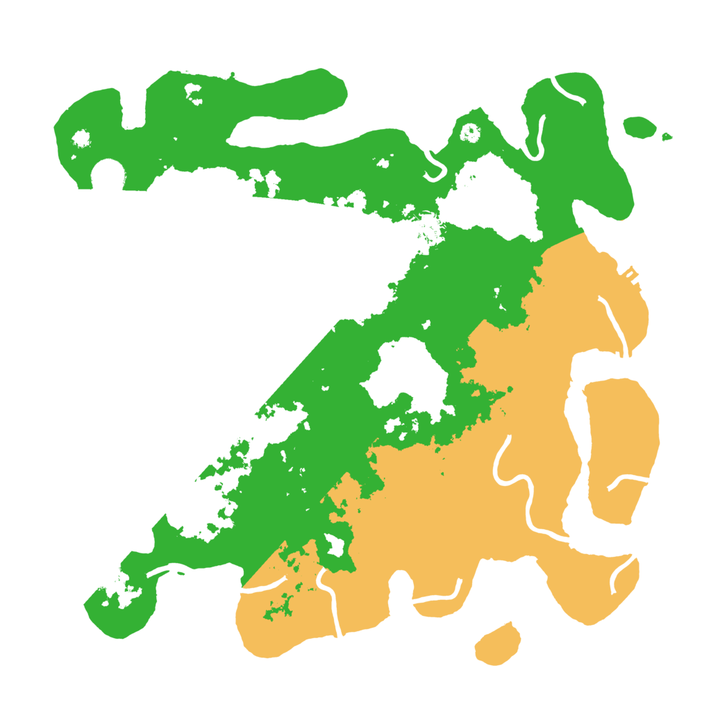 Biome Rust Map: Procedural Map, Size: 3700, Seed: 844765891