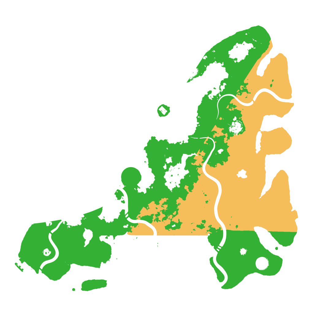 Biome Rust Map: Procedural Map, Size: 4250, Seed: 4449402
