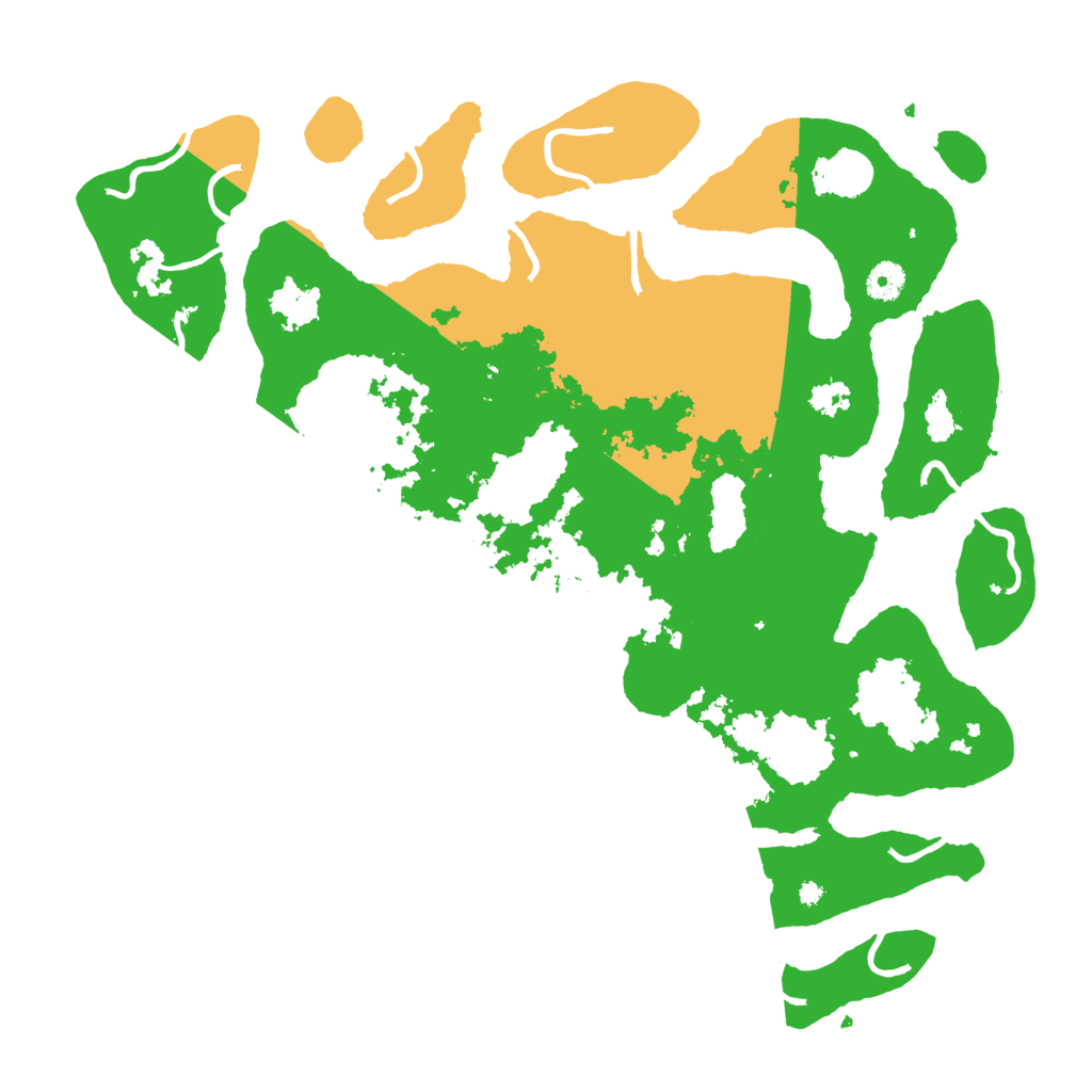 Biome Rust Map: Procedural Map, Size: 4250, Seed: 3658914