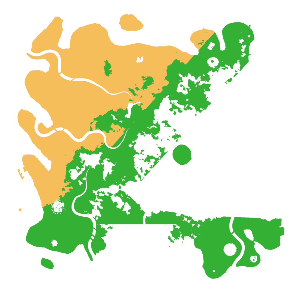 Biome Rust Map: Procedural Map, Size: 4250, Seed: 5983297